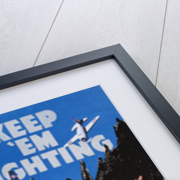 Keep 'Em Fighting Poster by Benton
