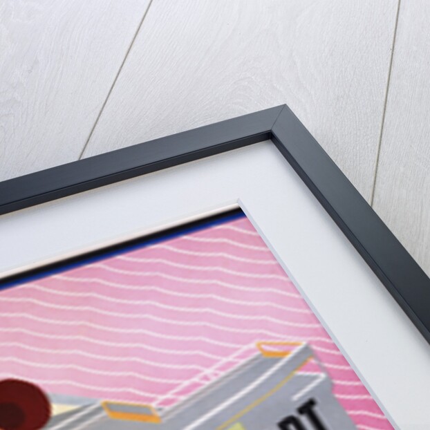 Travel in Comfort, American Mail Line Dollar Steamship Line Poster by Anonymous