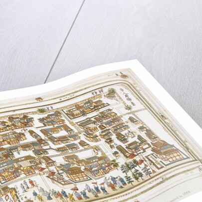 The Chinese Factory in Nagasaki Founded 1688, Book Illustration from Illustrations of Japan ... Anecdotes of the Reigning Dynasty of the Djoguns by Isaac Titsingh