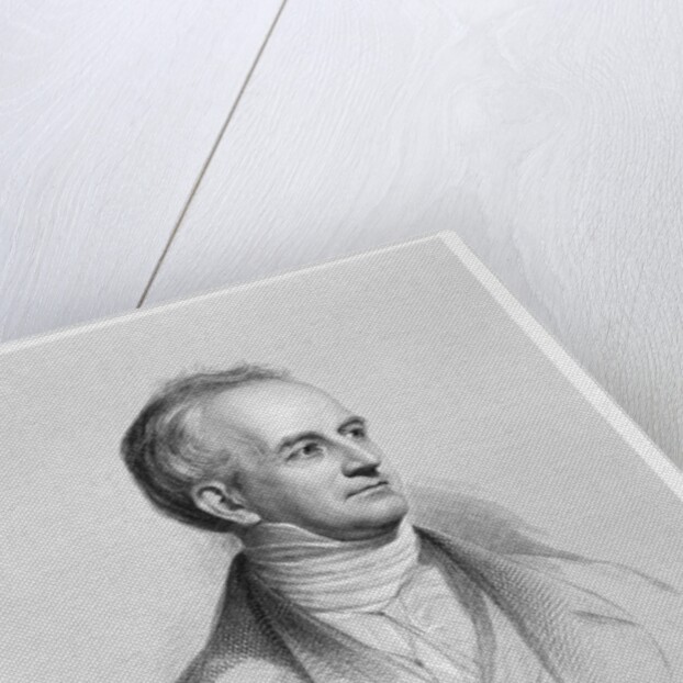 Portrait Engraving of Abbott Lawrence by Anonymous