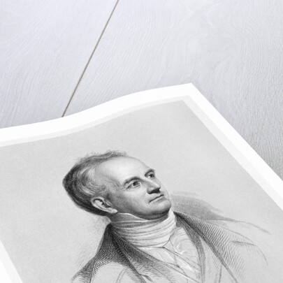 Portrait Engraving of Abbott Lawrence by Anonymous