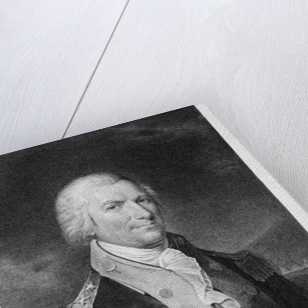 Portrait Engraving of Major General Arthur St. Clair by Anonymous