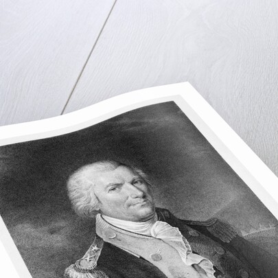 Portrait Engraving of Major General Arthur St. Clair by Anonymous