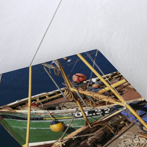 Fishing Boat Prows by Anonymous