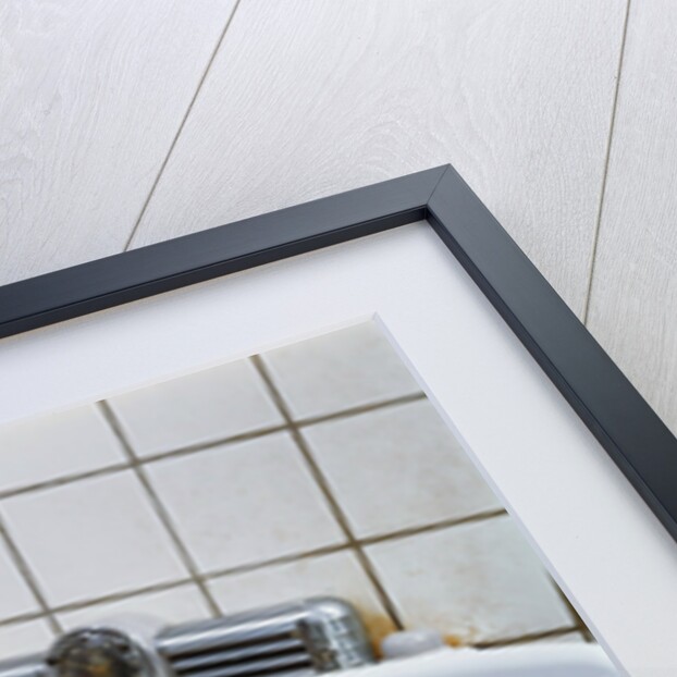 Girl Stirring Soup in Kitchen by Anonymous