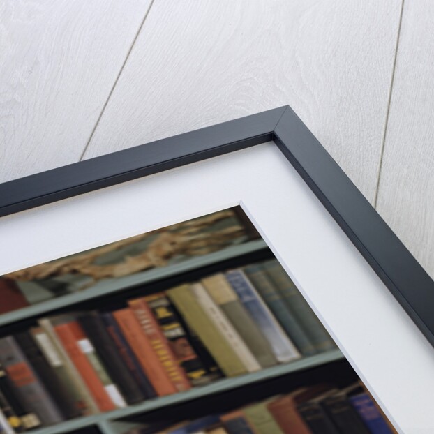 Man Holding Newspaper While Thinking by Anonymous