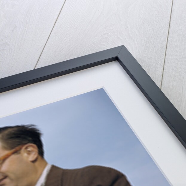 Man Mailing a Letter by Anonymous