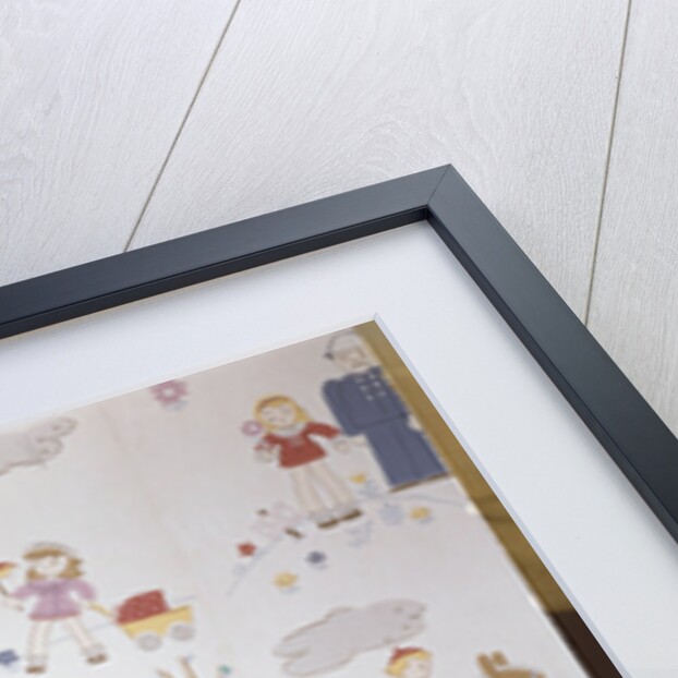 Mother Giving Her Son Medicine by Anonymous