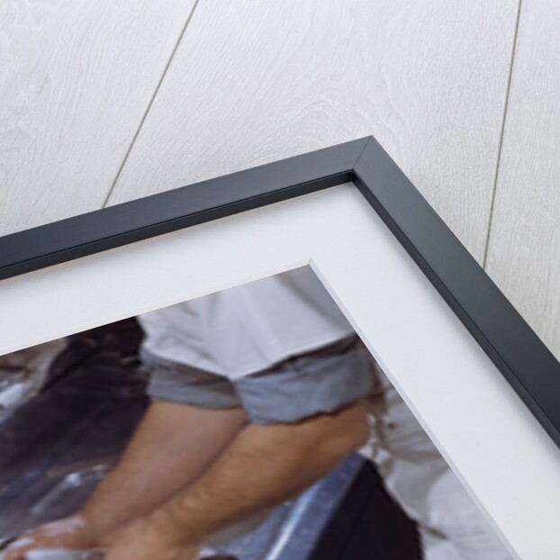 Washing Glasses at Diner by Anonymous