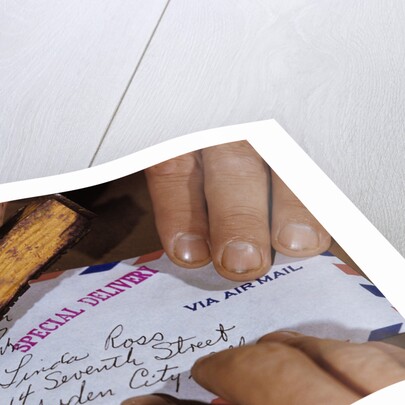 Stamping Letter for Special Delivery by Anonymous