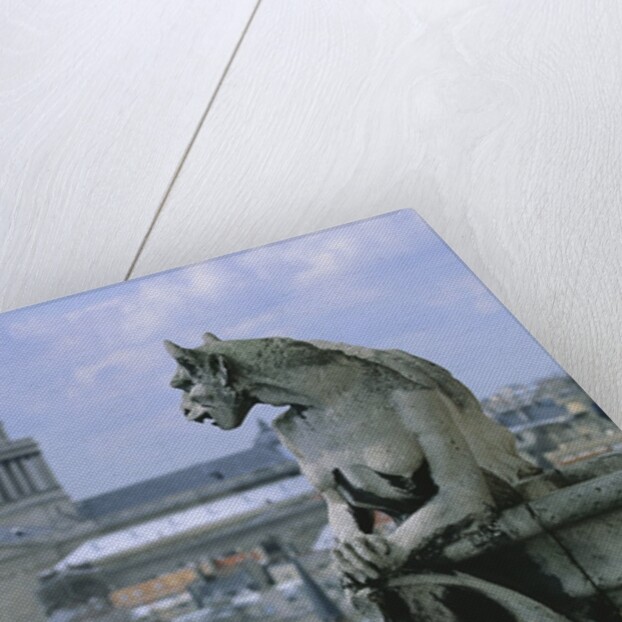 Gargoyle Looking Toward the Pantheon by Anonymous