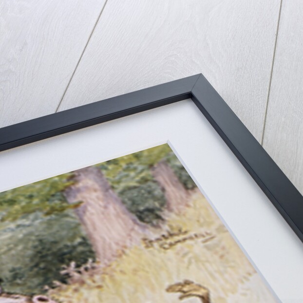 Uncle Wiggily's Picture Book Illustration with Hippopotamus and Hare by Lansing Campbell