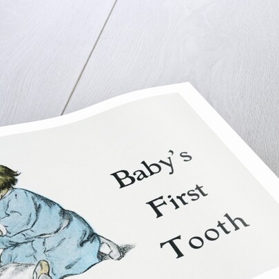 Baby's First Tooth Book Illustration by Bessie Gutmann