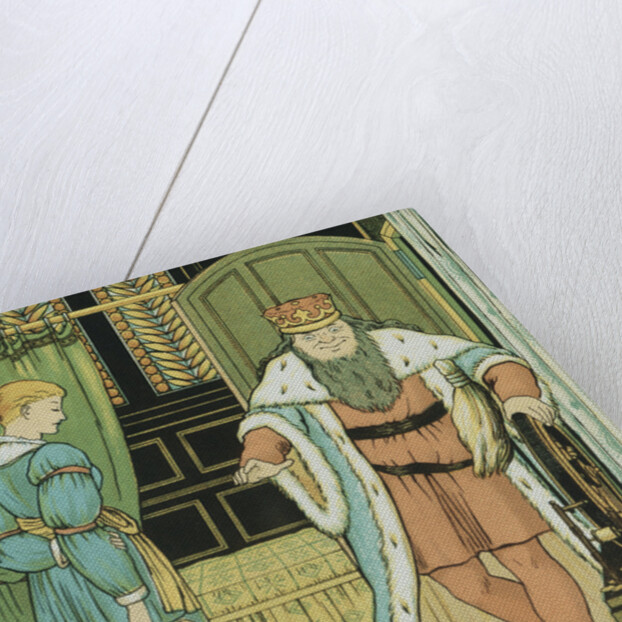 Rumpelstiltskin Book Illustration by George R. Halkett