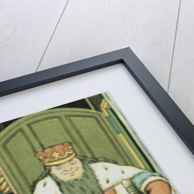 Rumpelstiltskin Book Illustration by George R. Halkett