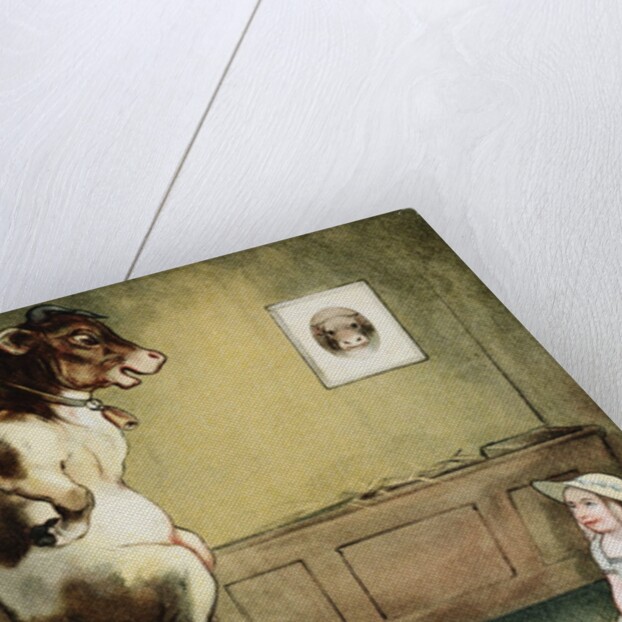 Mother Goose's Menagerie Book Illustration by Peter Newell