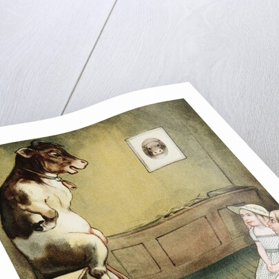 Mother Goose's Menagerie Book Illustration by Peter Newell