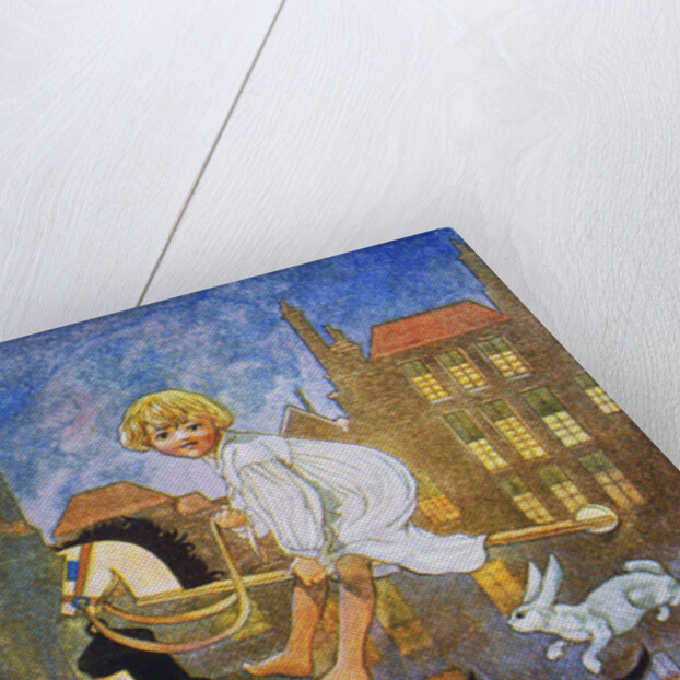 A-Hunting We Will Go Book Illustration by Anonymous