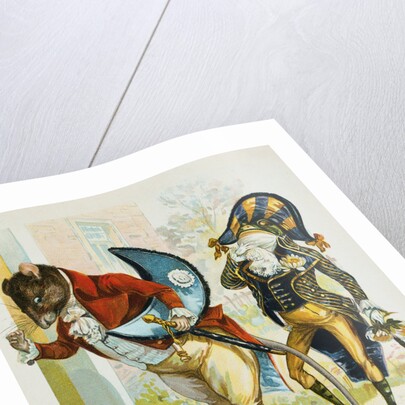 A Frog He Would A Wooing Go Illustration by Anonymous