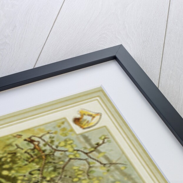 Book Illustration Depicting Snow White and the Seven Dwarfs by Hermann Vogel