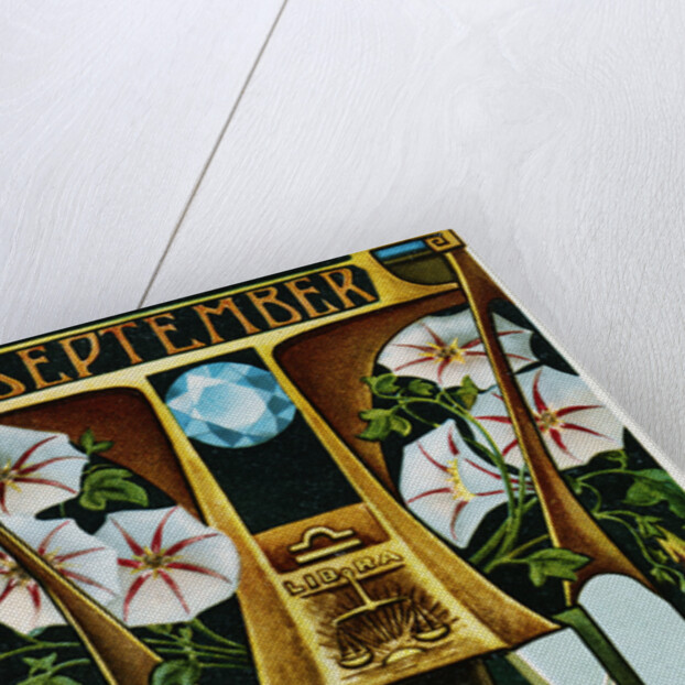 September - Libra Postcard by Aenz