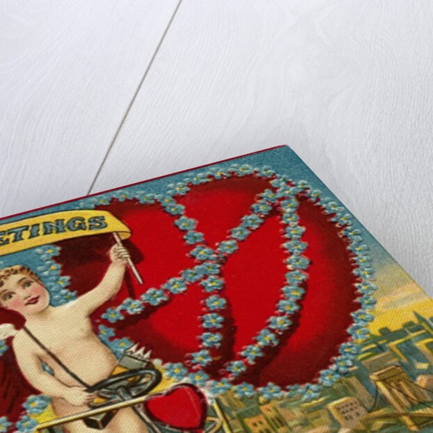 Valentine Greetings Postcard by Anonymous