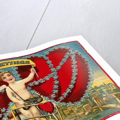 Valentine Greetings Postcard by Anonymous