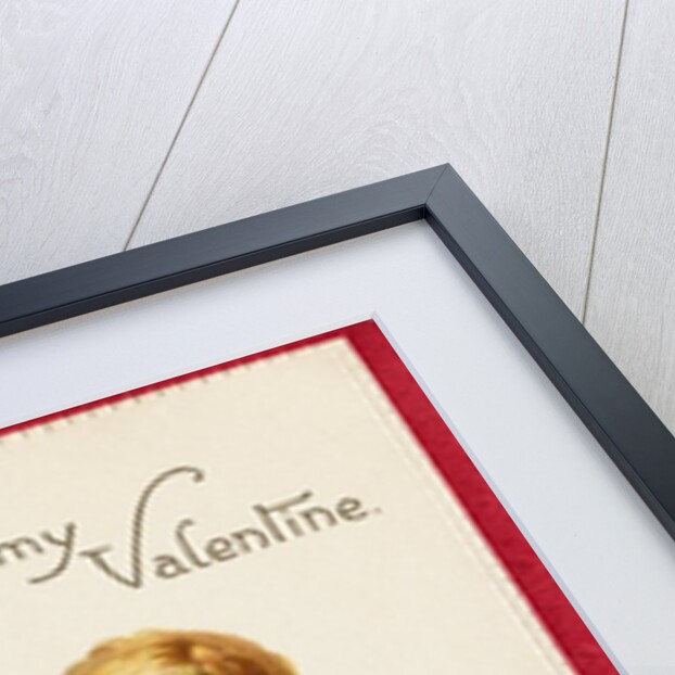 Little Darlings Valentine Postcard by Anonymous