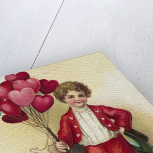 Valentine Greetings Postcard by Ellen H. Clapsaddle