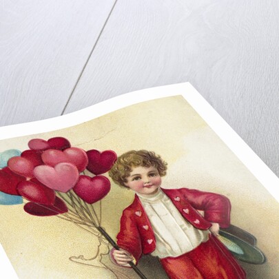Valentine Greetings Postcard by Ellen H. Clapsaddle