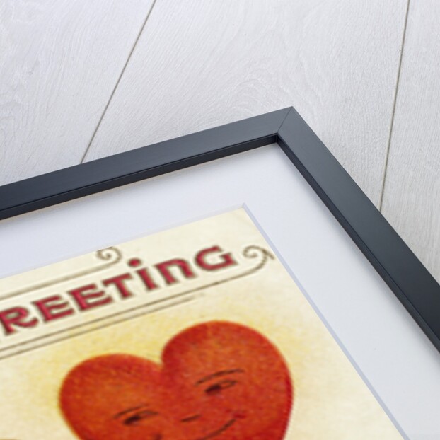 Love's Greeting Postcard by Anonymous