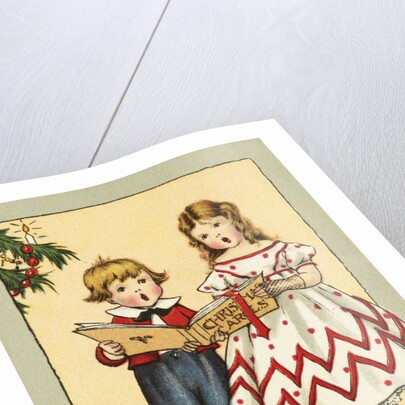 All Good Wishes for Christmas and the New Year Postcard by Anonymous