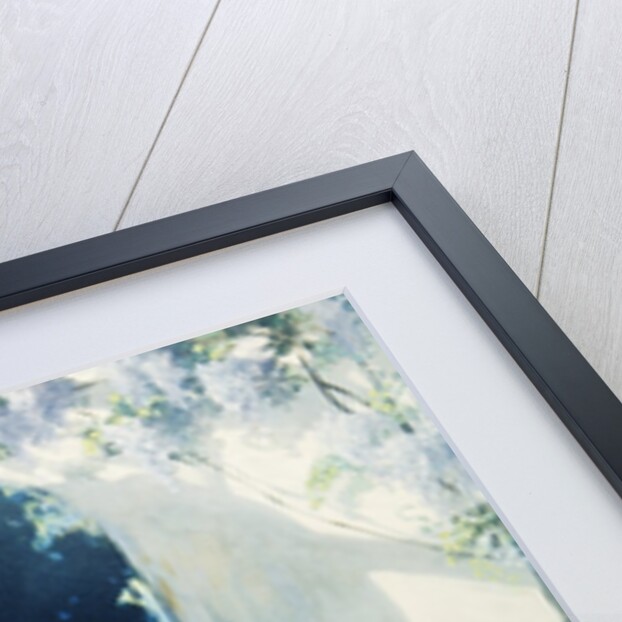 Poster of a Young Girl in a Doorway by Jessie Willcox Smith