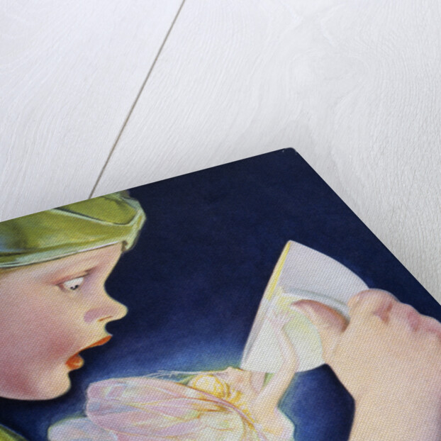 Book Illustration of Tinkerbell Saving Peter Pan by Roy Best