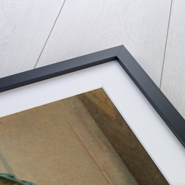 Illustration of a Little Girl Scolding a Cat by Anonymous