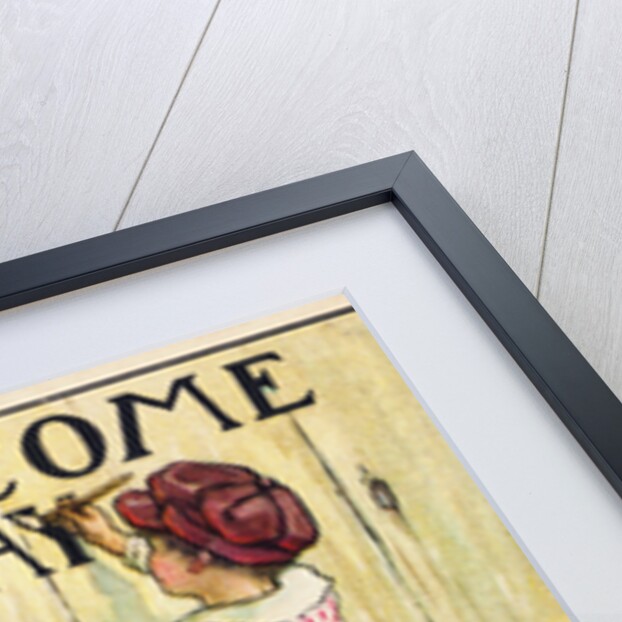 Be Sure to Come on Rally Day Postcard by Clara M. Burd