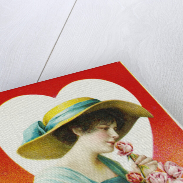 St. Valentine's Greeting Postcard by Anonymous