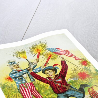 4th of July Postcard by Anonymous