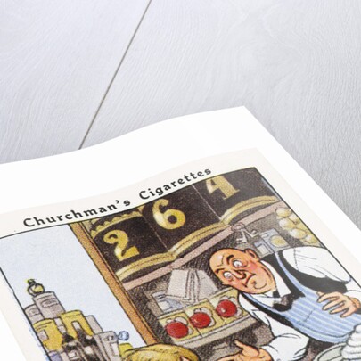 Business Churchman's Cigarettes Trade Card by Anonymous