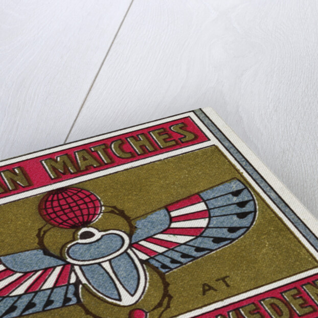 Vulcan Matches Matchbox Labels by Anonymous