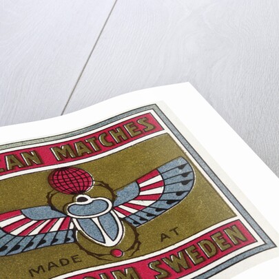Vulcan Matches Matchbox Labels by Anonymous