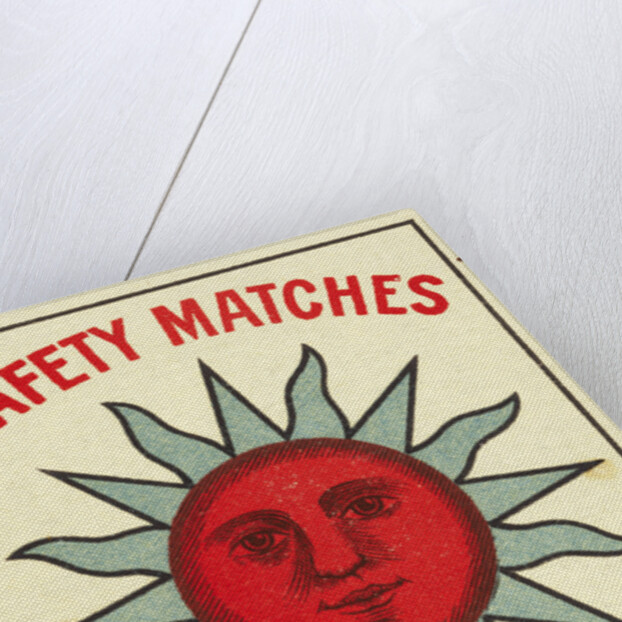 Safety Matches Matchbox Labels by Anonymous