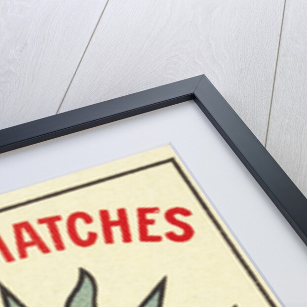 Safety Matches Matchbox Labels by Anonymous