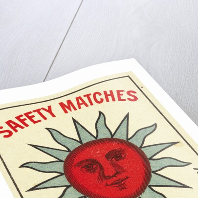 Safety Matches Matchbox Labels by Anonymous