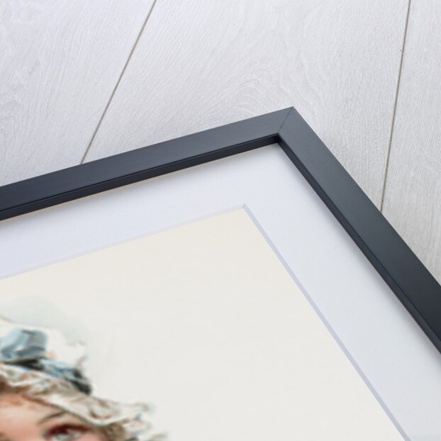 Girl in Blue Dress by Frances Brundage