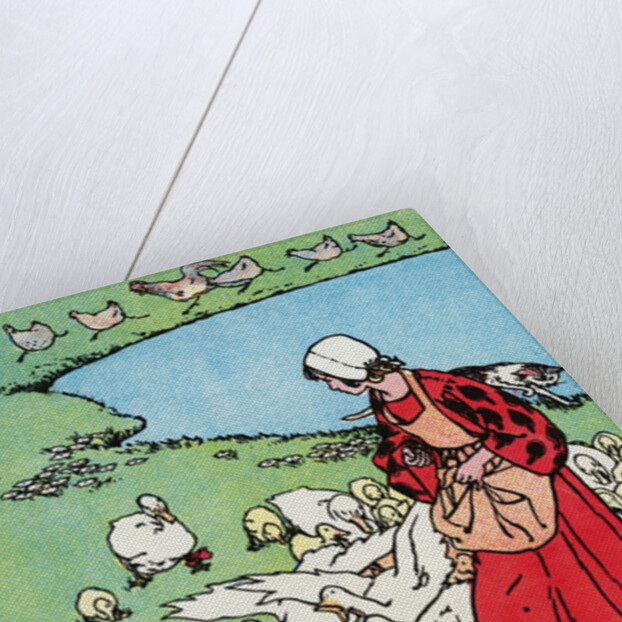 The Poultry Girl Kicks the Ugly Duckling by Helen Stratton