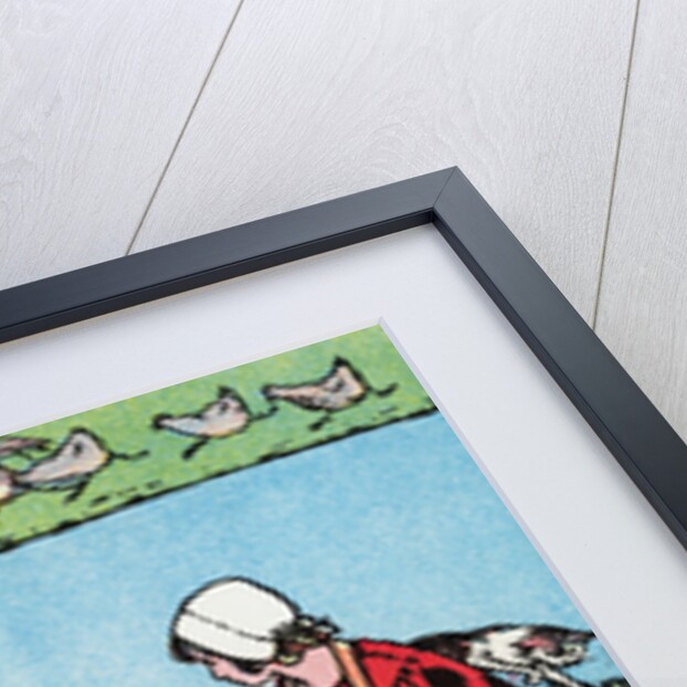 The Poultry Girl Kicks the Ugly Duckling by Helen Stratton