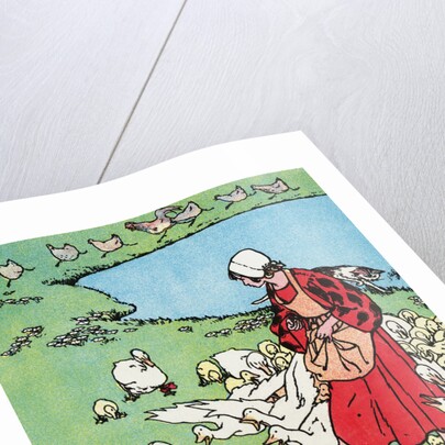 The Poultry Girl Kicks the Ugly Duckling by Helen Stratton