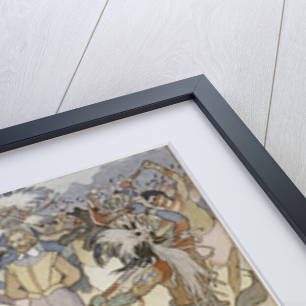 Illustration of Captain John Smith in Captivity by E. Boyd Smith