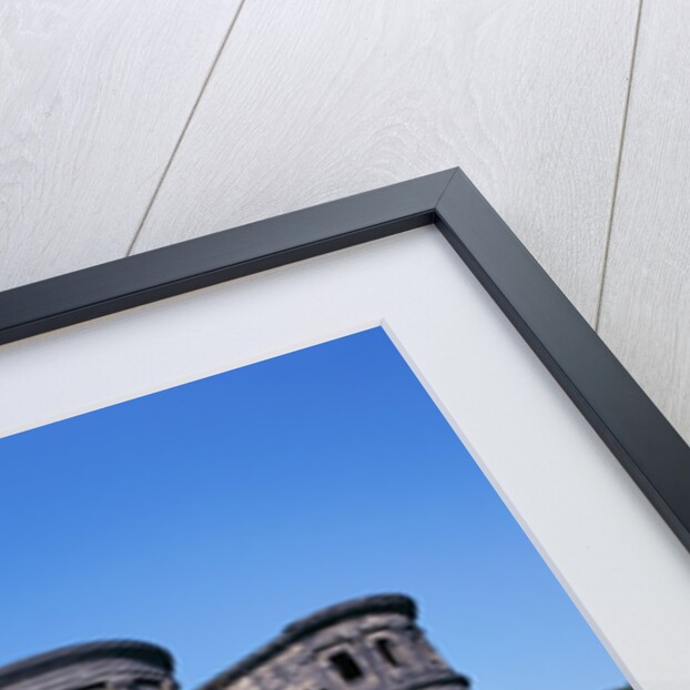 Flower Beds in Front of Porta Nigra in Trier by Anonymous